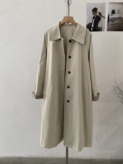 H1102 Classic plaid, British casual style jacket