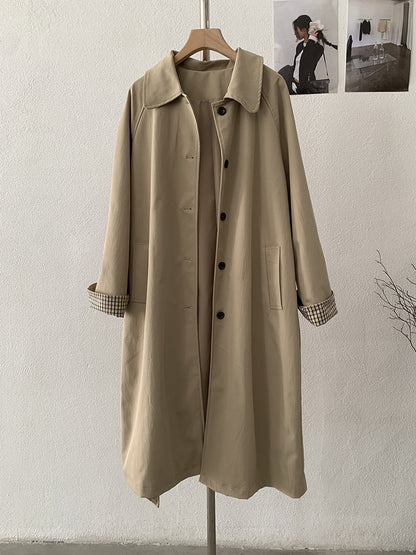 H1102 Classic plaid, British casual style jacket