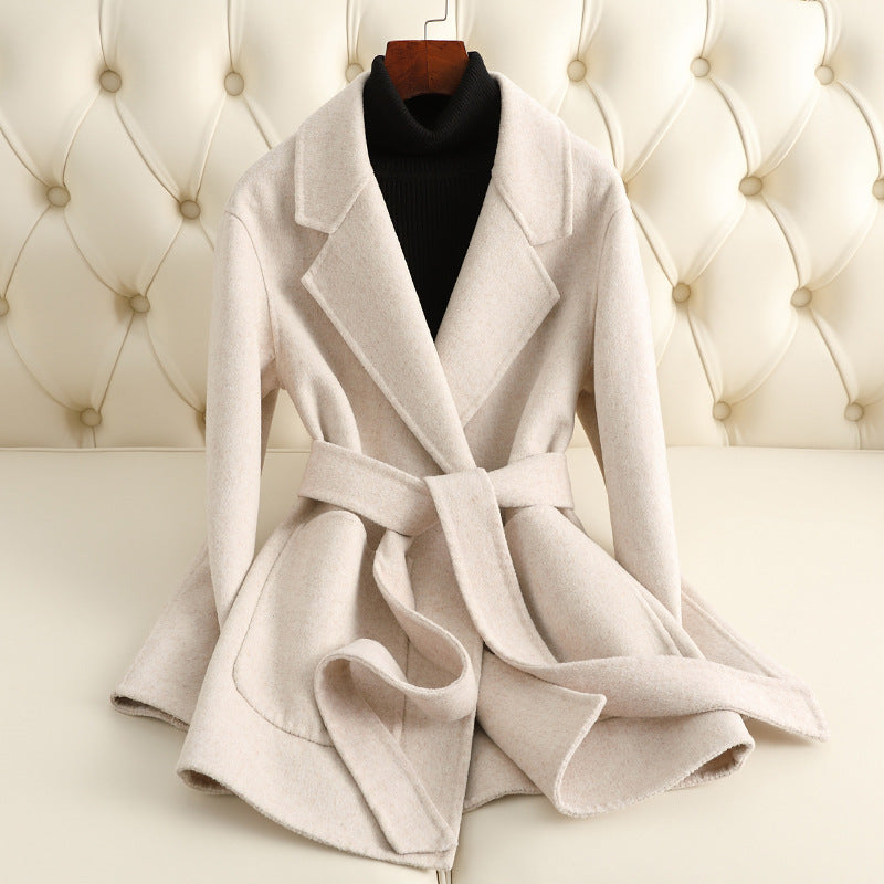 H1156 cashmere coat