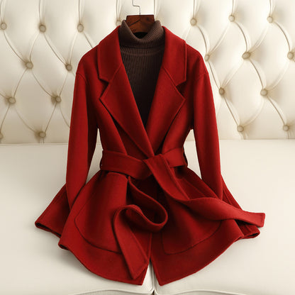 H1157 cashmere coat