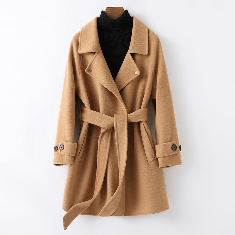 H1163 cashmere coat