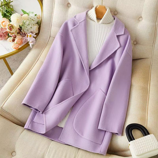 H1187 cashmere coat