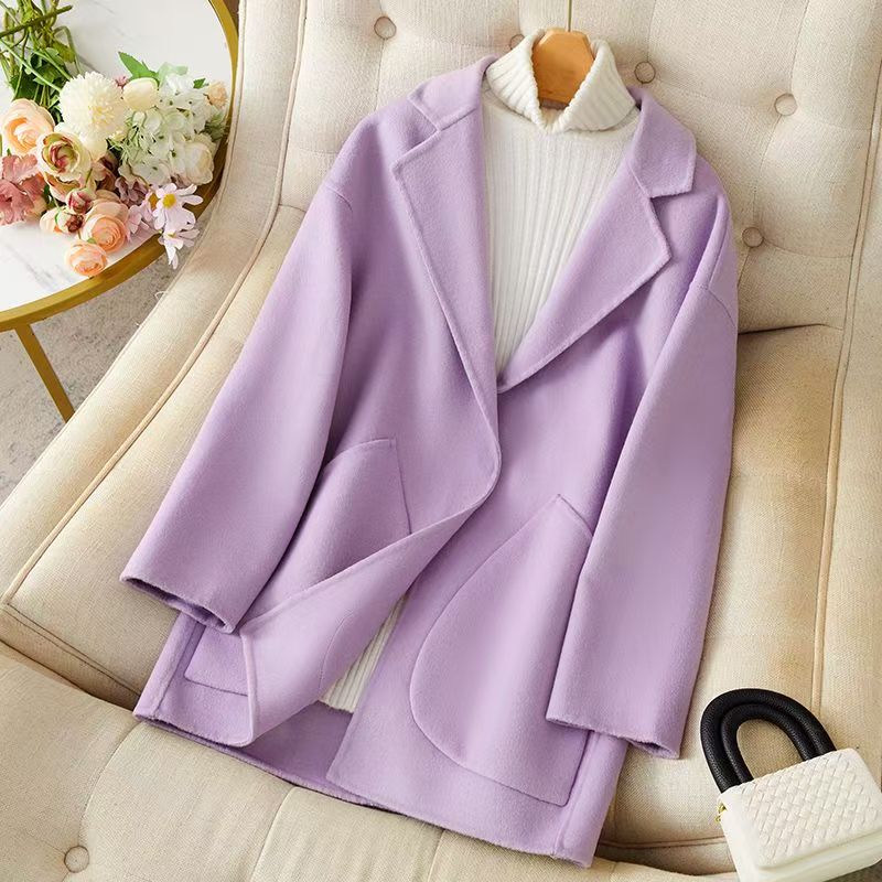 H1189 cashmere coat