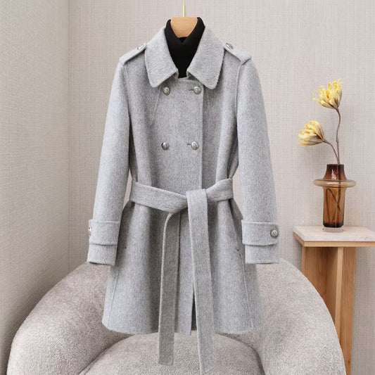 H1193 cashmere coat
