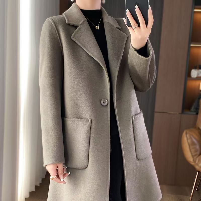 H1199 cashmere coat