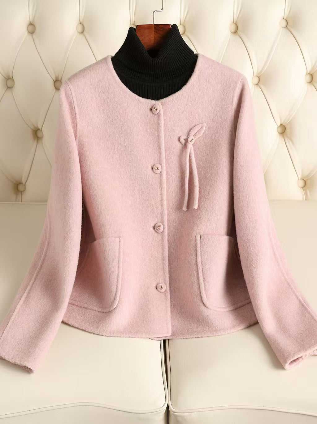 H1205 cashmere coat
