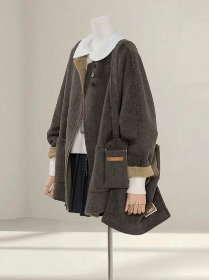 H1433 Plush Women's Coat