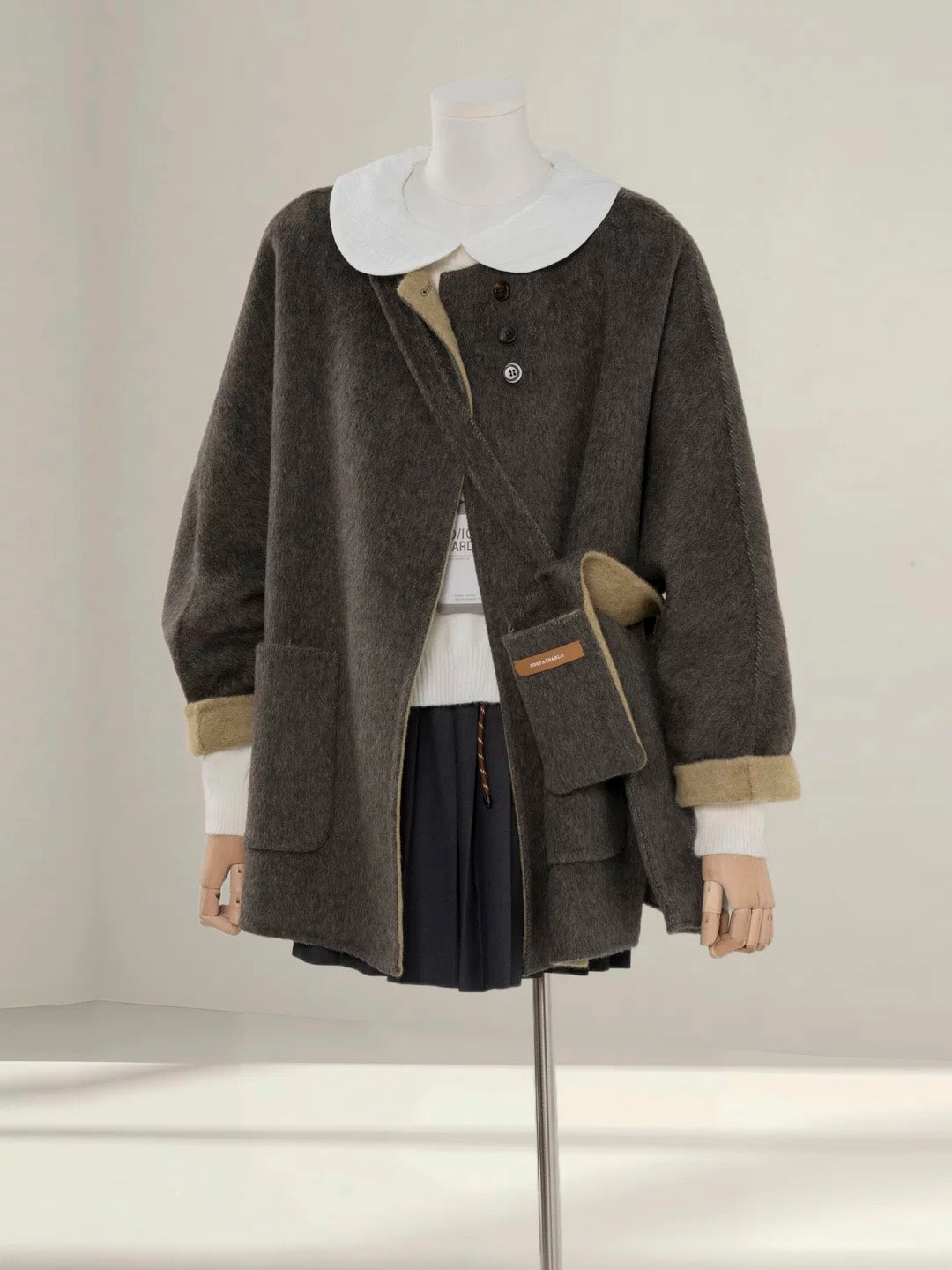 H1433 Plush Women's Coat