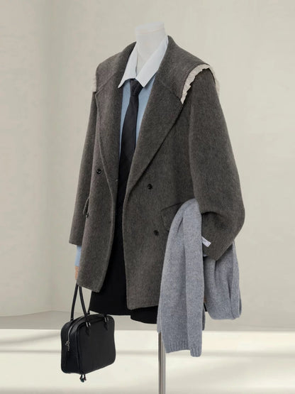 H1436 Preppy Style Jacket