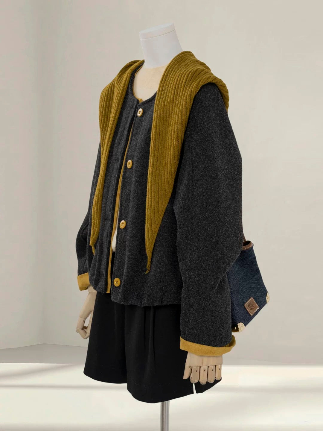 H1438 Wool Short Jacket