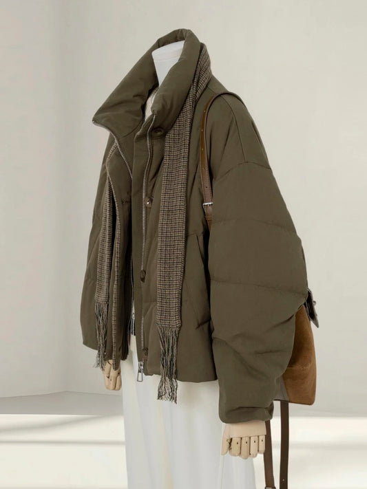 H1490 Cotton-padded jacket