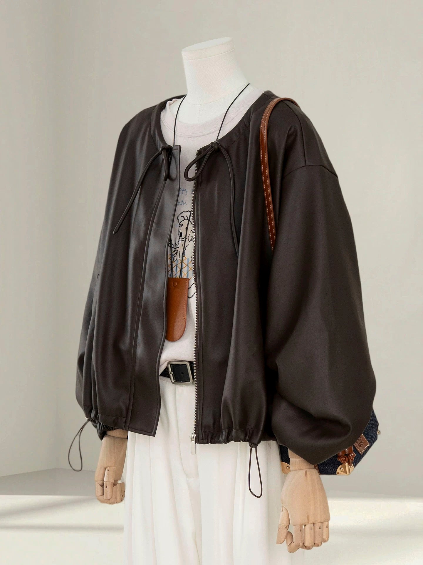 H1499 Women's Leather Jacket