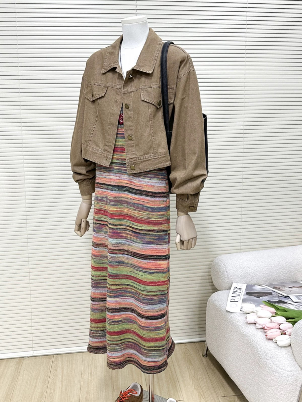H1597 Denim Jacket