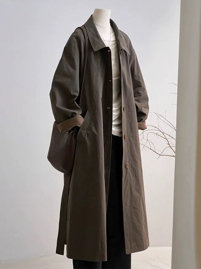 H1650 Women's Long Coat
