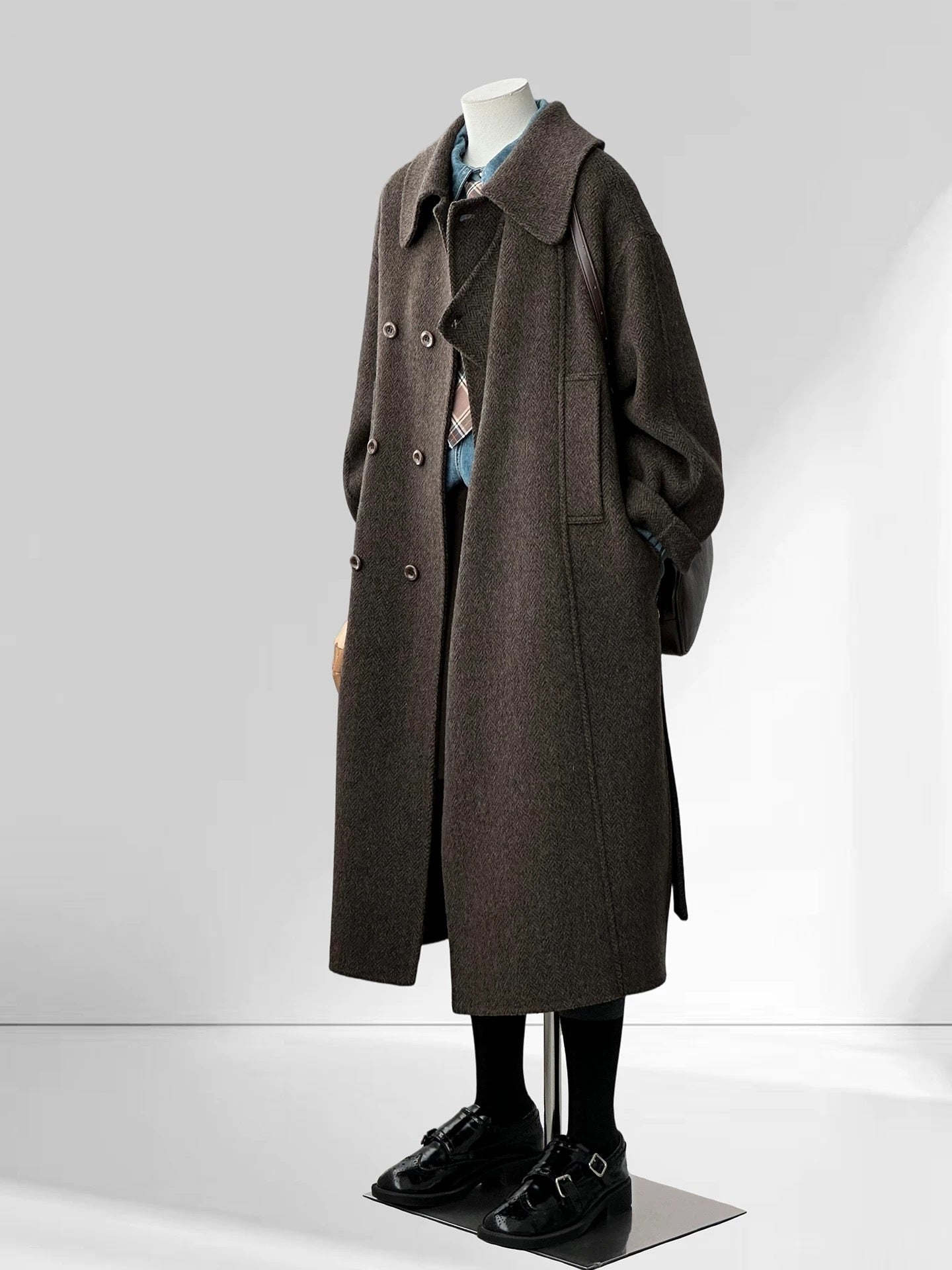 H1664 Wool Coat