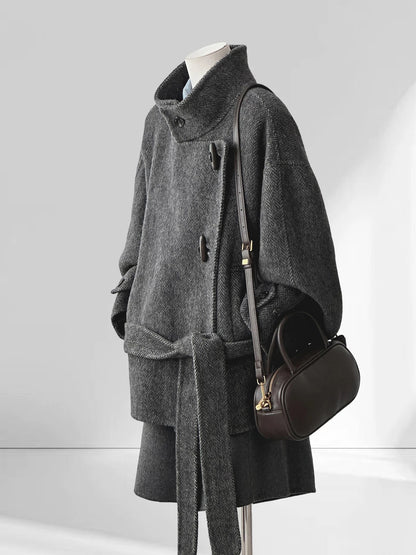 H1674 Wool Coat
