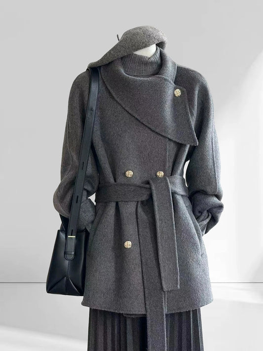 H1684 Women's Wool Coat