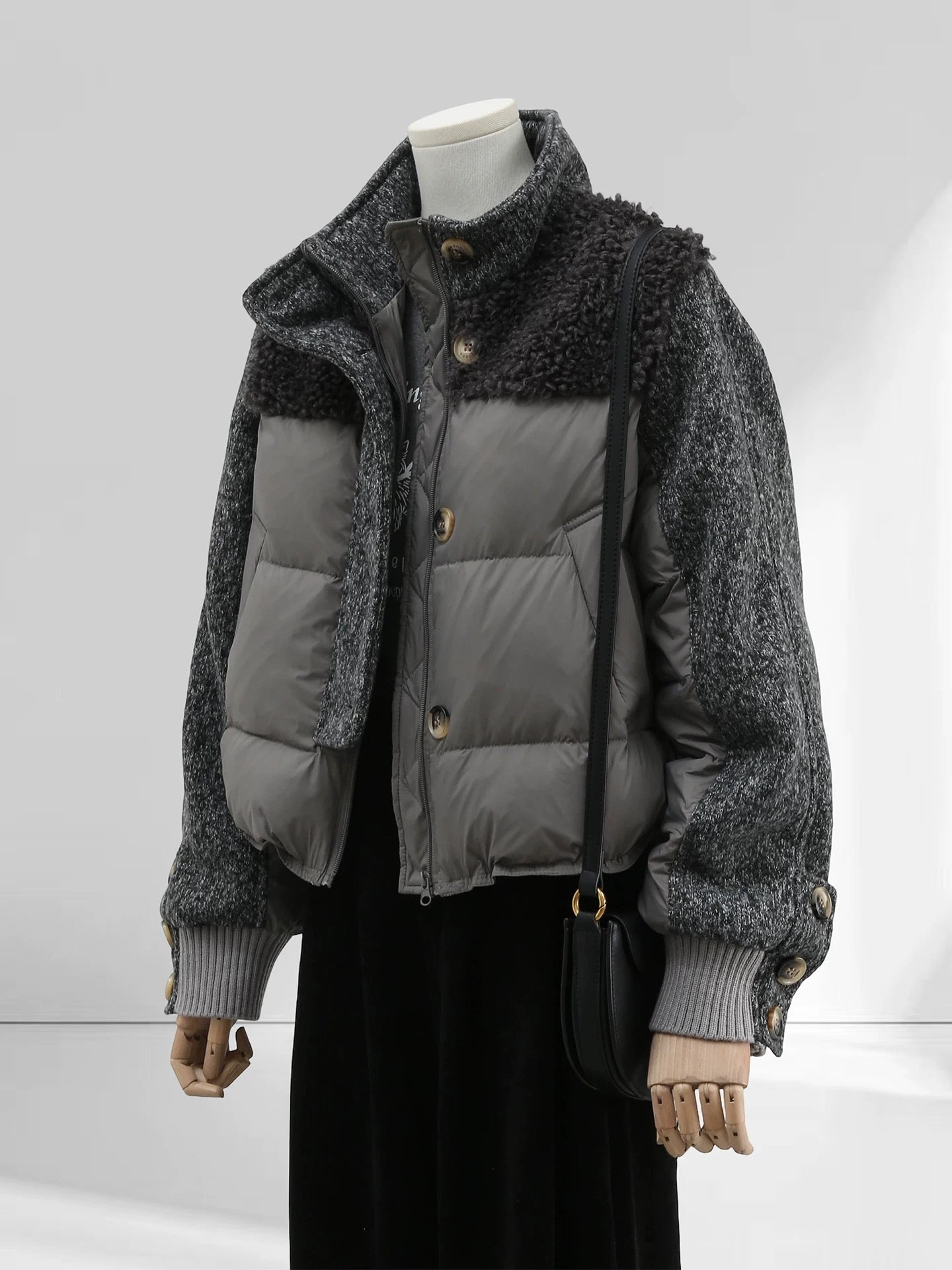 H1706 Color Block Jacket