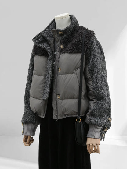H1706 Color Block Jacket