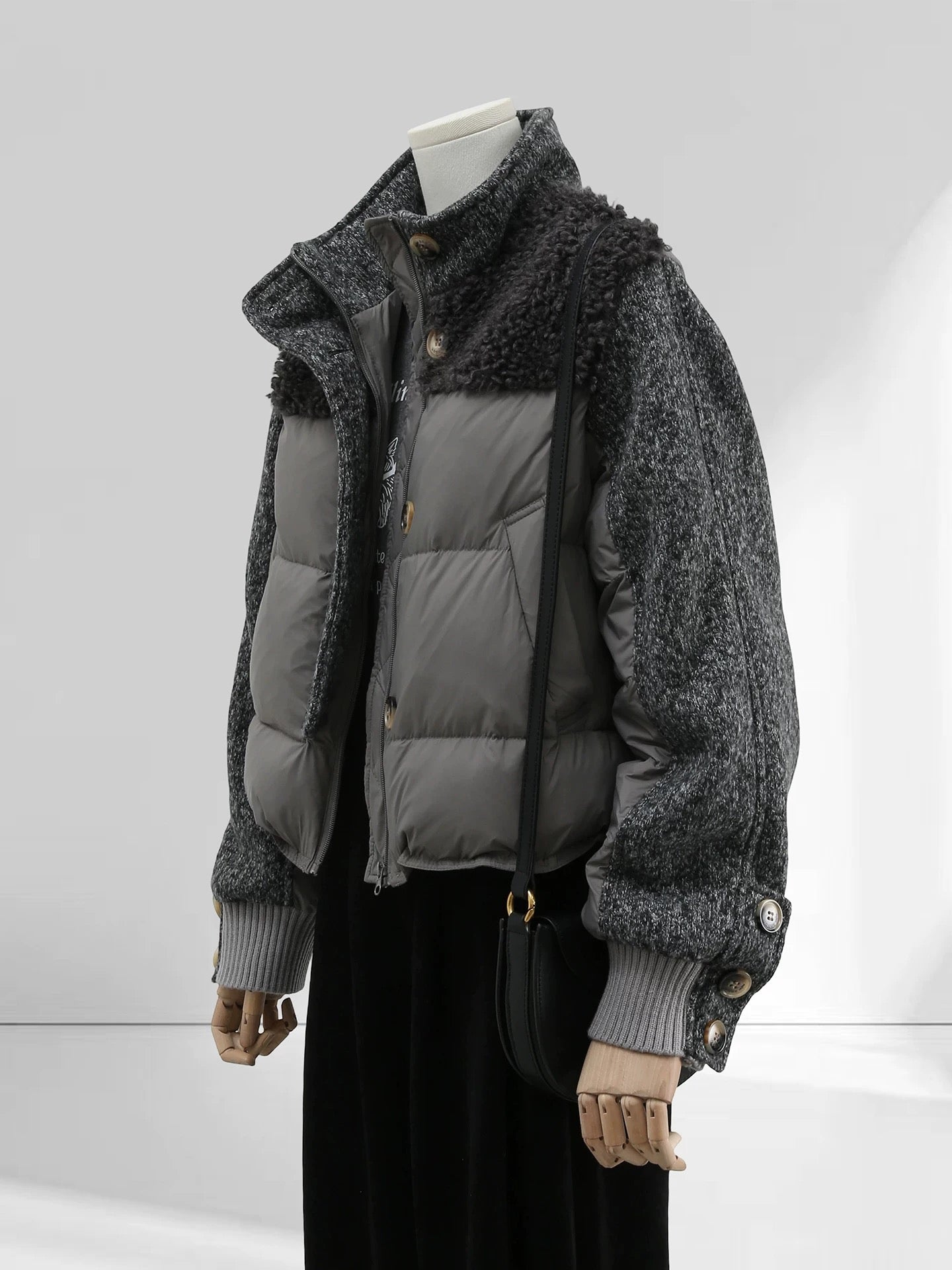 H1706 Color Block Jacket