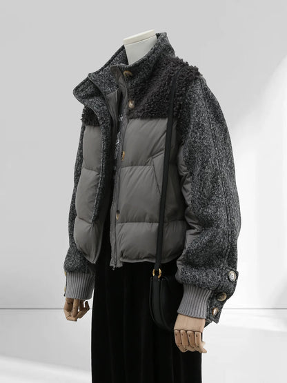 H1706 Color Block Jacket