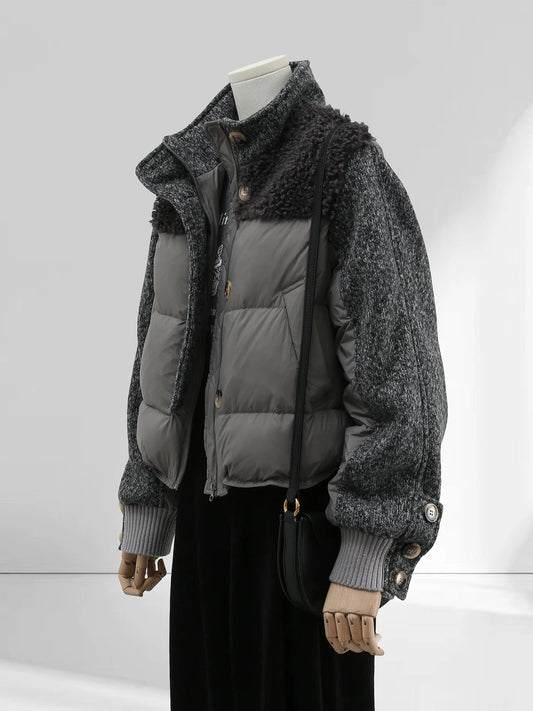 H1706 Color Block Jacket