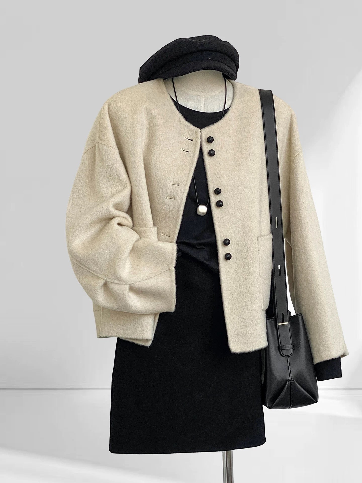 H1708 Wool Short Jacket