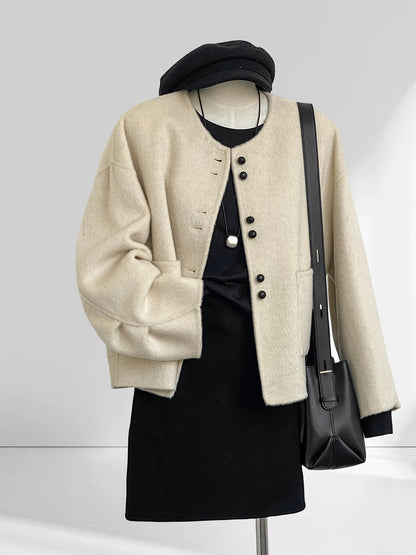 H1708 Wool Short Jacket