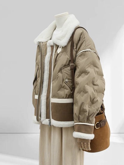 H1729 Cotton-padded jacket