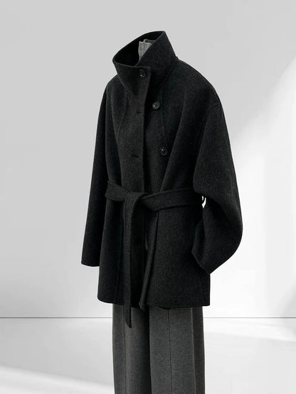 H1767 Women's Wool Coat