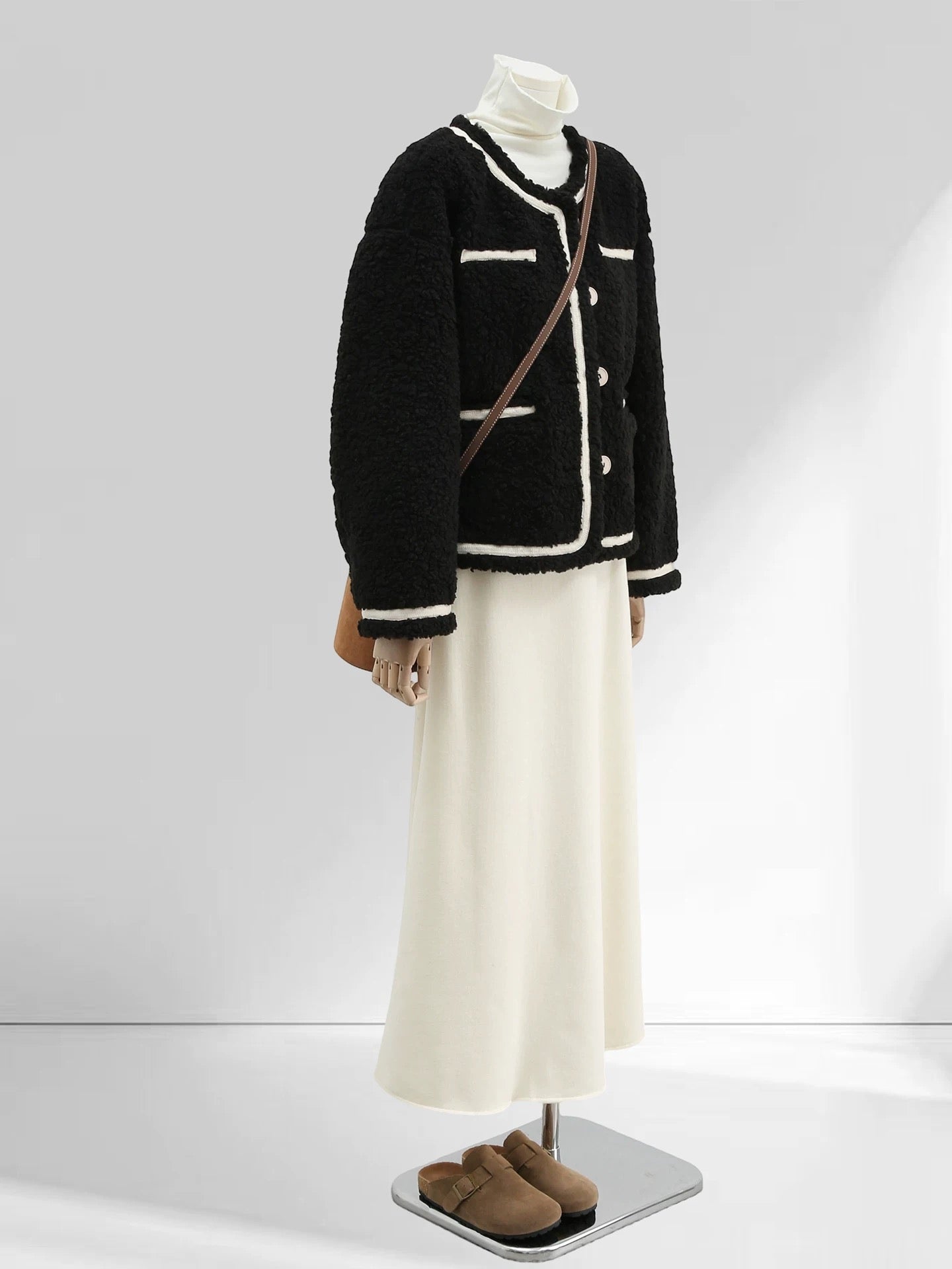 H1779 Lambswool Coat