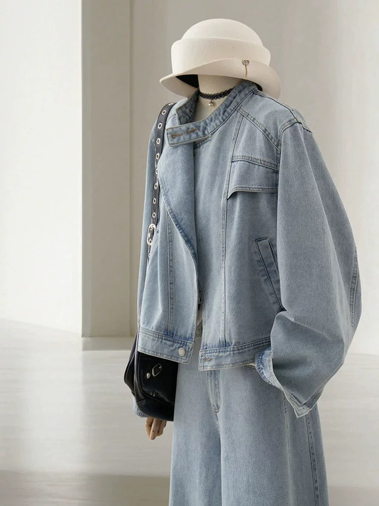 H1659 Denim Suit