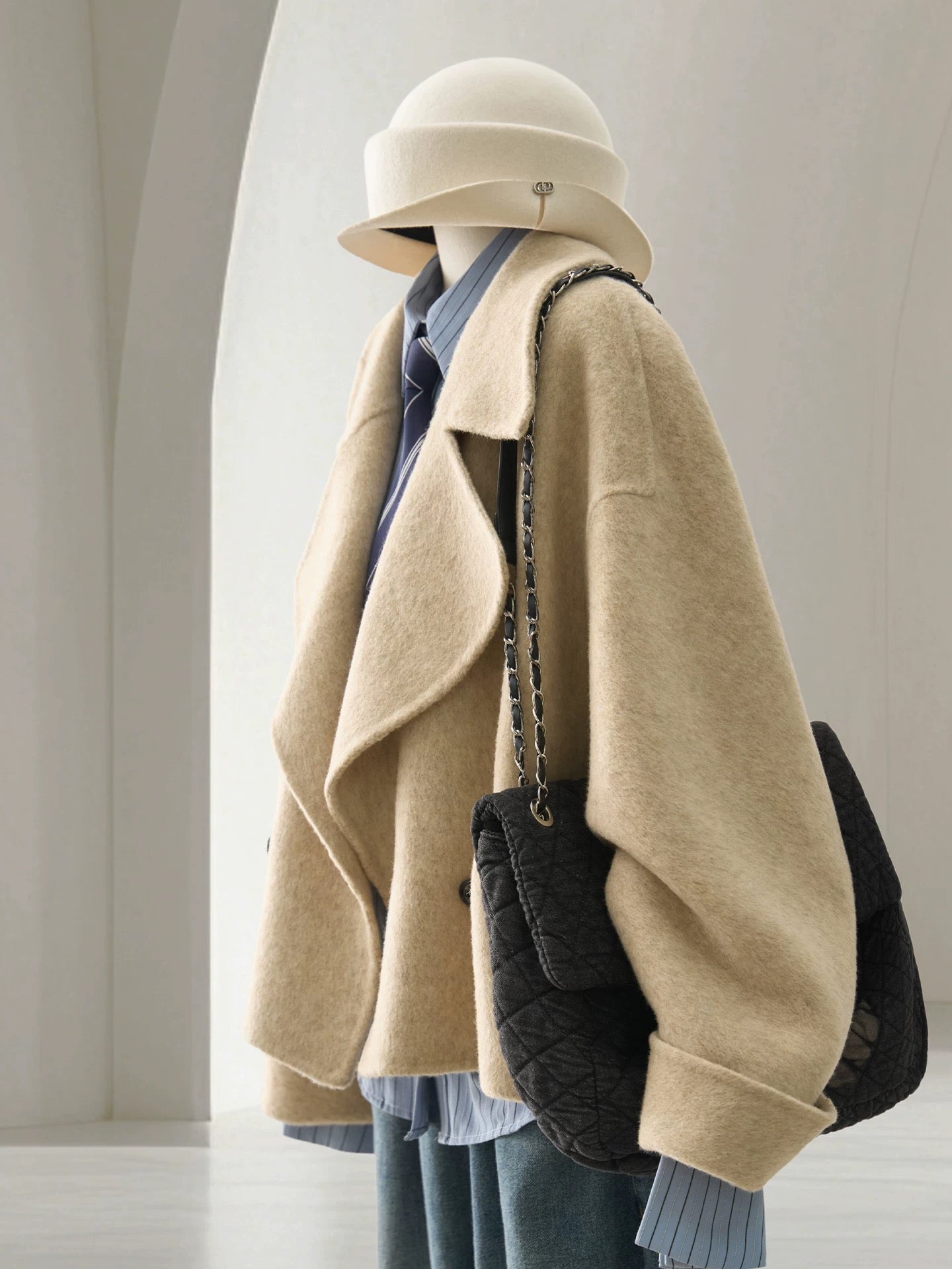 H1785 Wool Coat