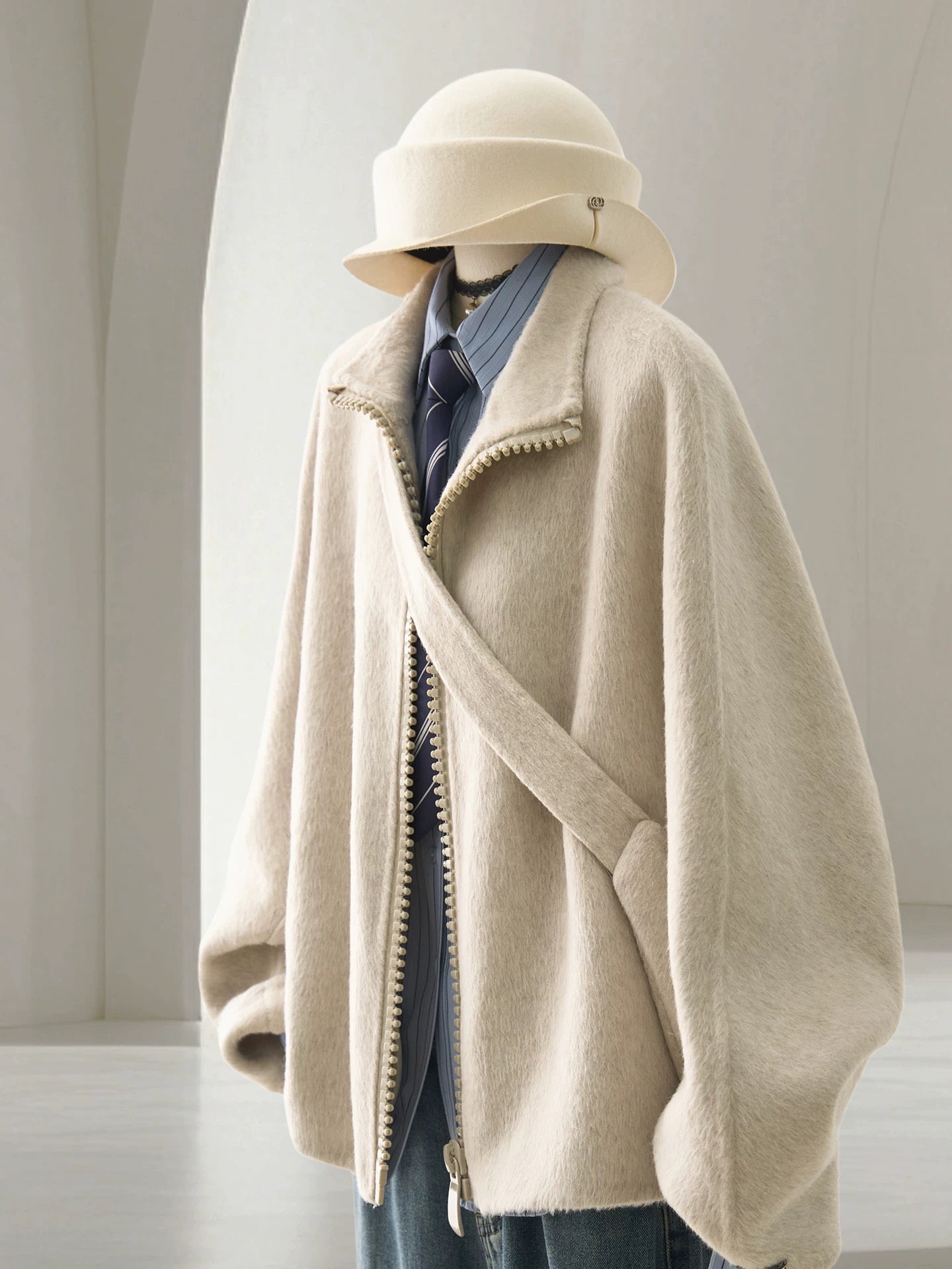 H1801 Wool Coat