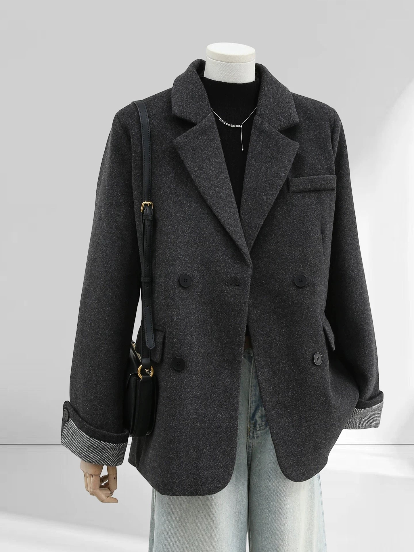 H1762 Wool Suit Jacket