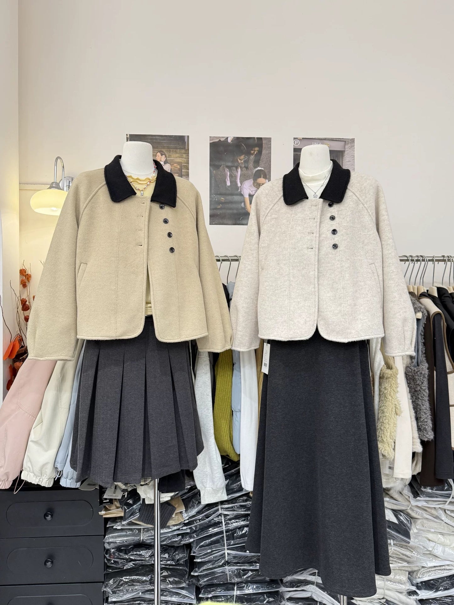H1968 Wool Coat