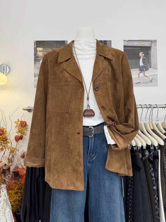 H1969 Suede Suit
