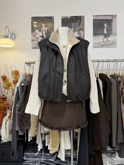 H1999 Leather Vest