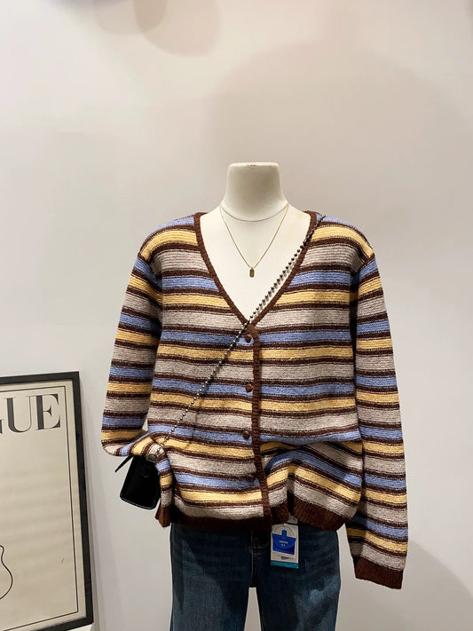 H2523 Striped Sweater