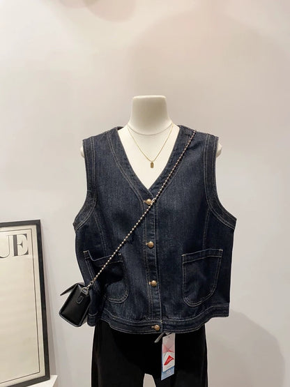 H2524 Denim Vest