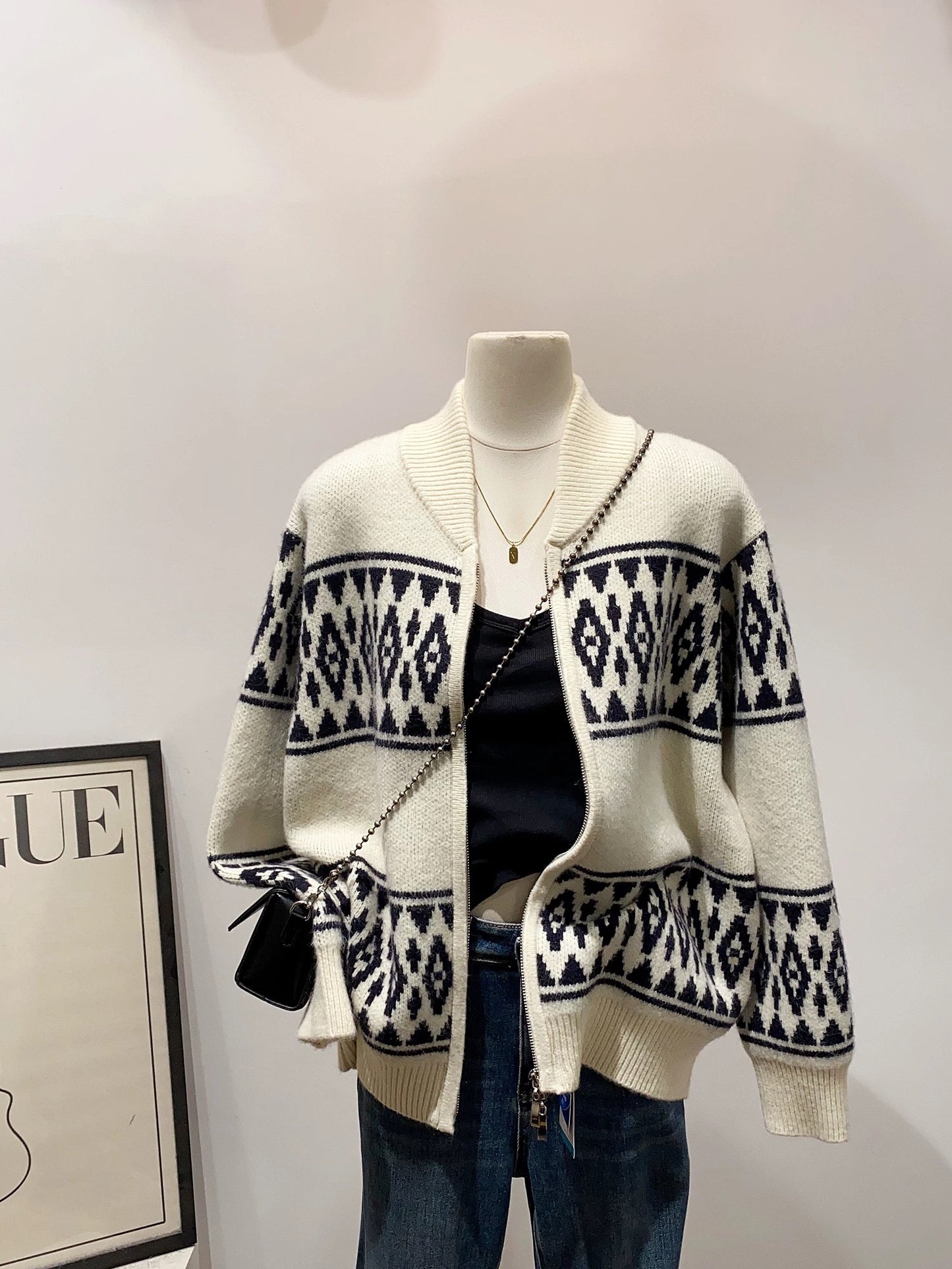 H2529 Sweater Cardigan