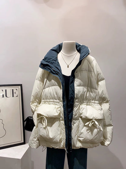 H2159 Large cotton coat