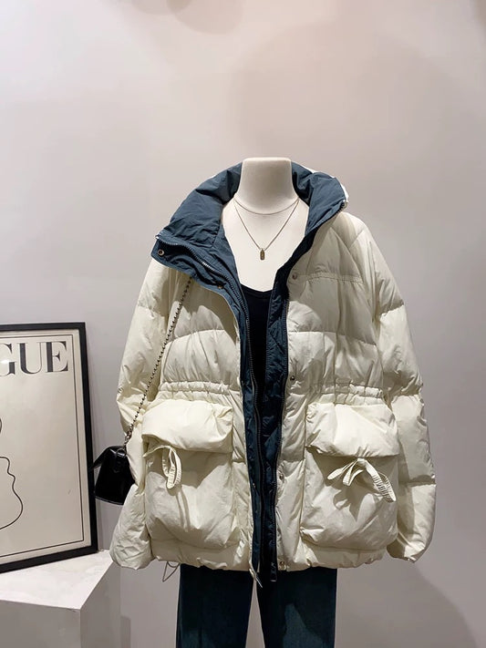 H2159 Large cotton coat
