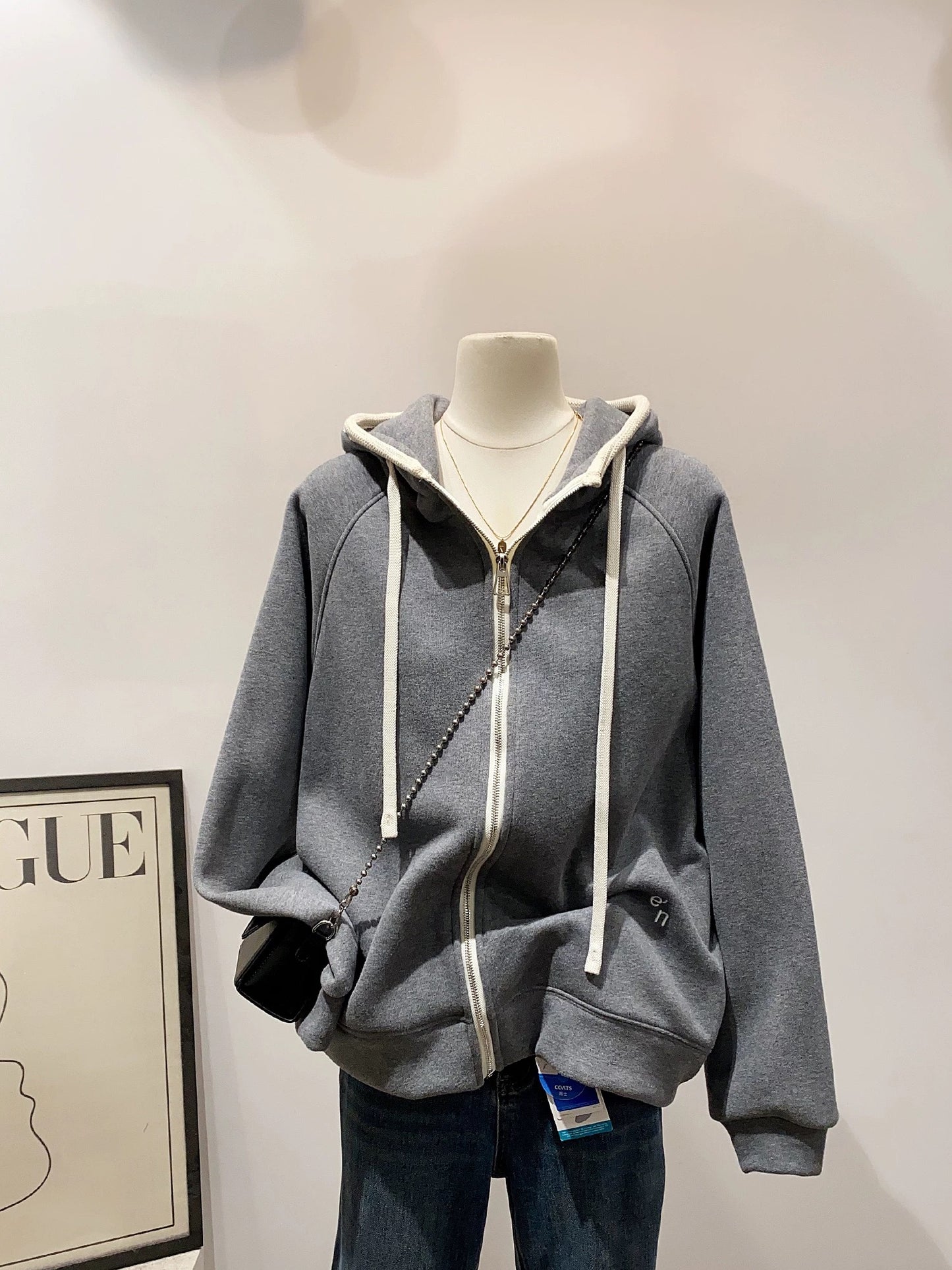 H2165 Cardigan Sweatshirt