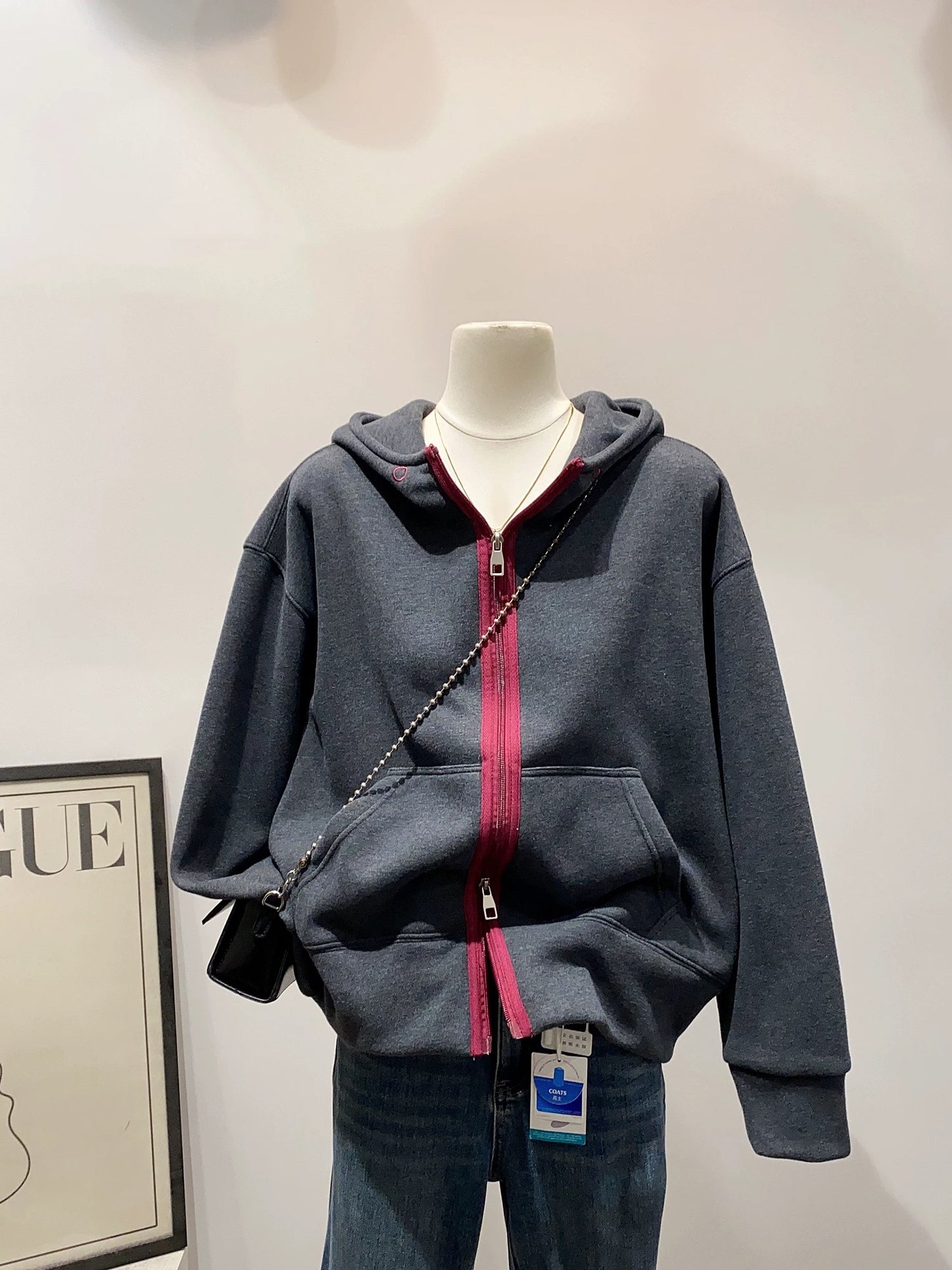H2570 Sweatshirt Cardigan