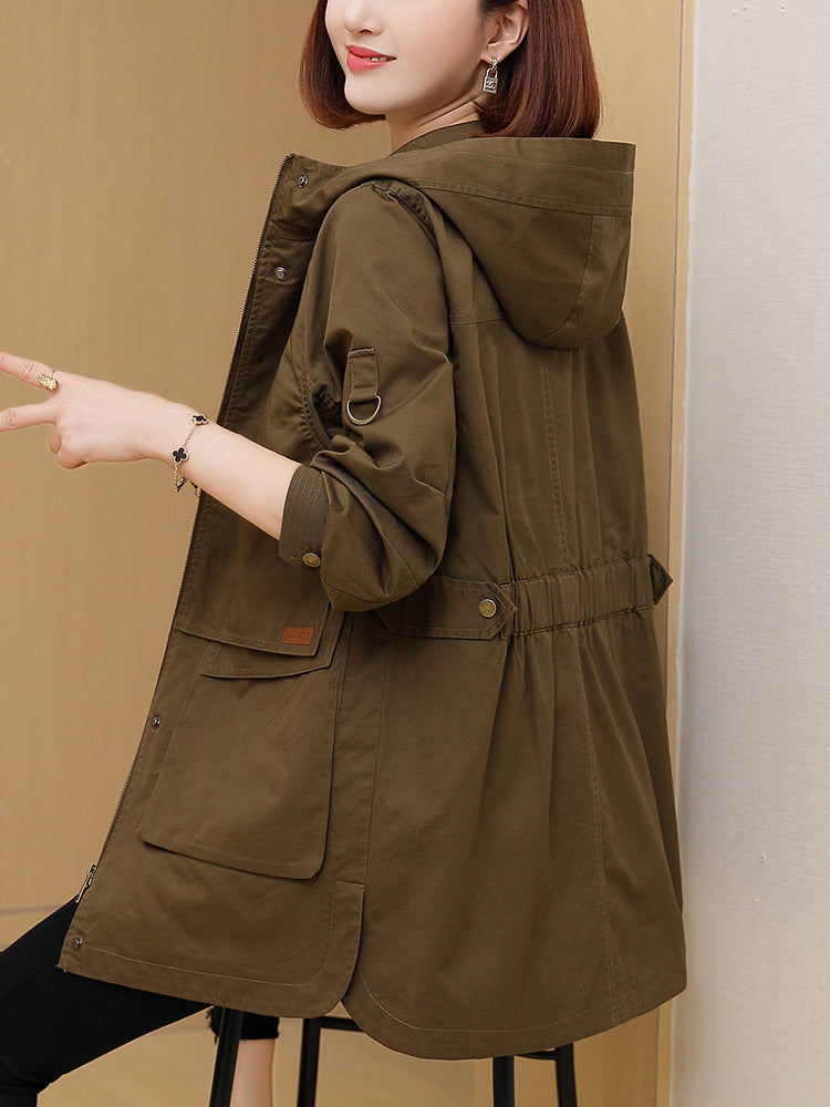 H2917 Stylish trench coat
