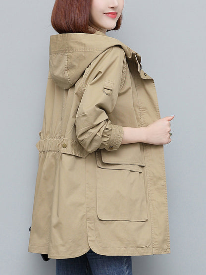 H2918 Stylish trench coat