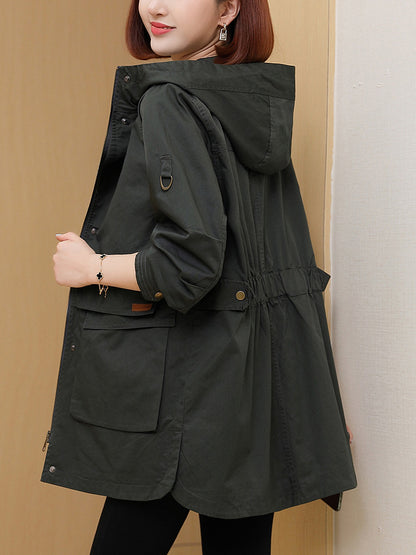 H2920 Stylish trench coat