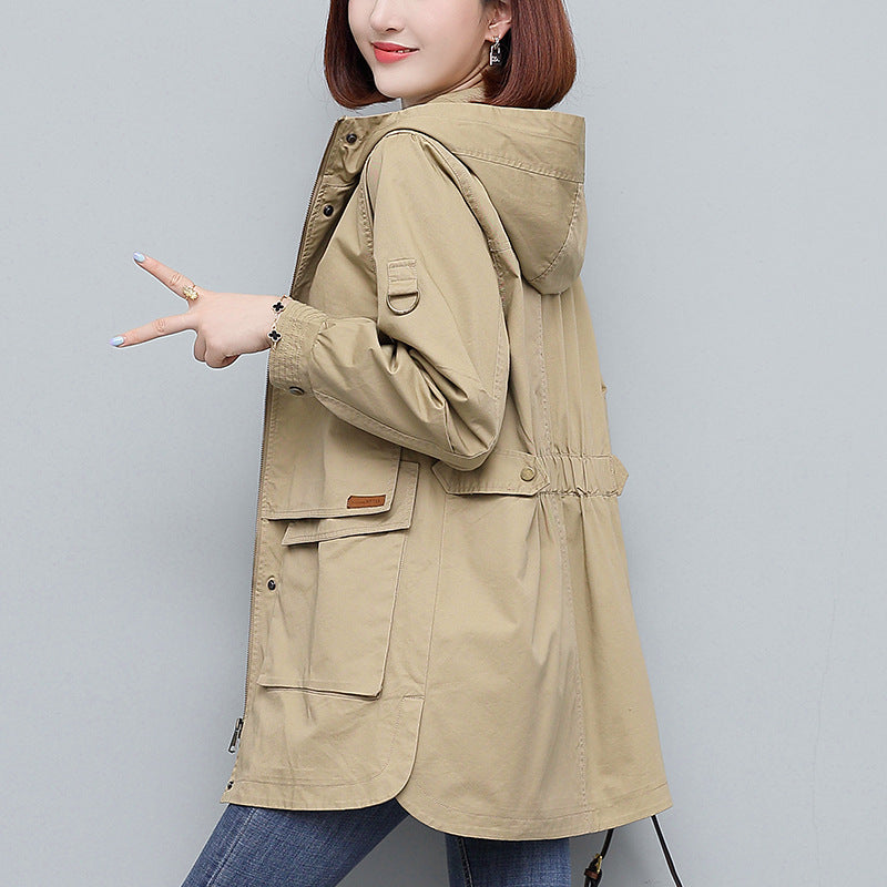 H2921 Stylish trench coat