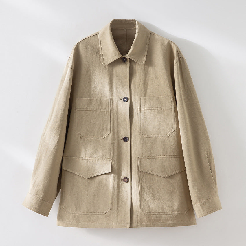 H2922 Stylish trench coat